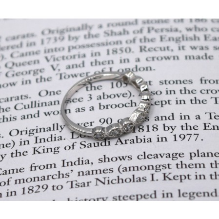 Δαχτυλίδι από ασήμι 925 με λεπτομέρειες με ζιργκόν